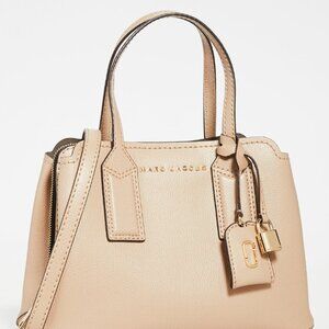 Marc Jacobs Editor Shoulder Satchel Bag Beige NWT!